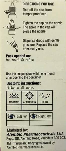 Brinzemic B Bottle Of 5ml Eye Drops