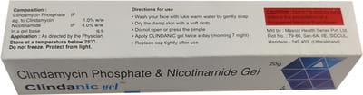 Clindanic Tube Of 20gm Gel