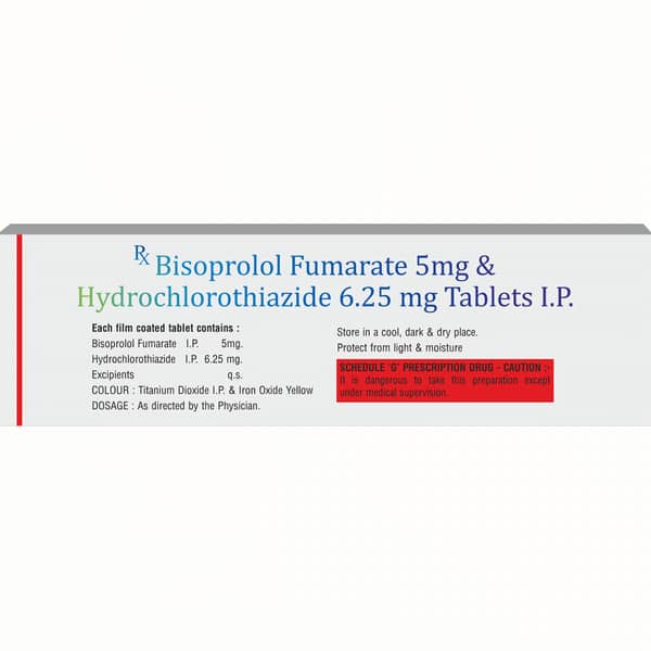 Bisoline H Strip Of 10 Tablets