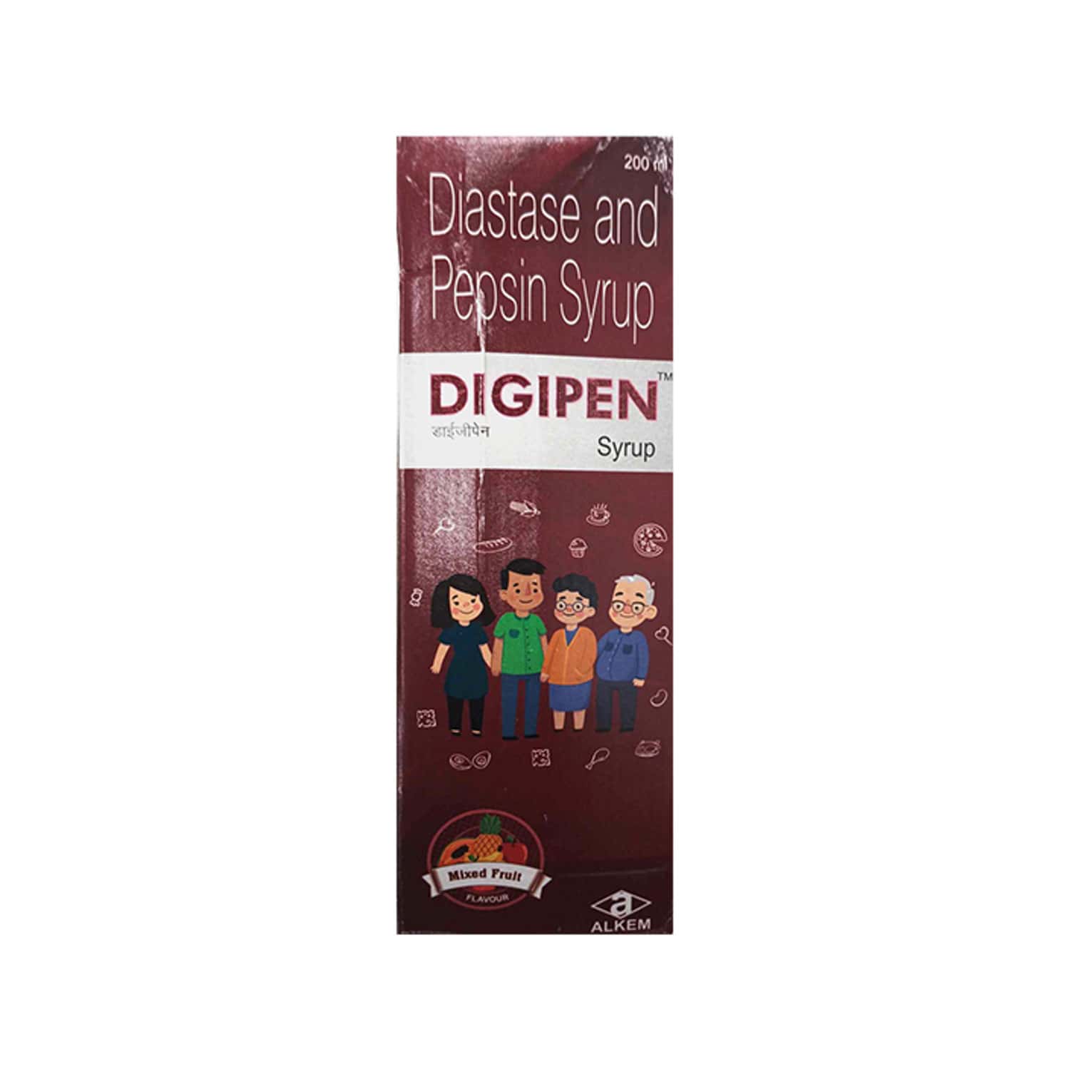Digipen Tablet Digipen Mixed Fruit Flavour Bottle Of 200ml Syrup: Uses, Side Effects ...
