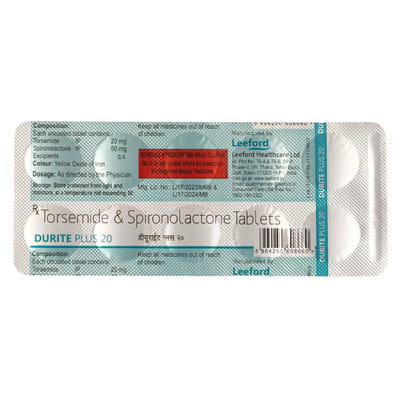 Durite Plus 20mg Strip Of 10 Tablets
