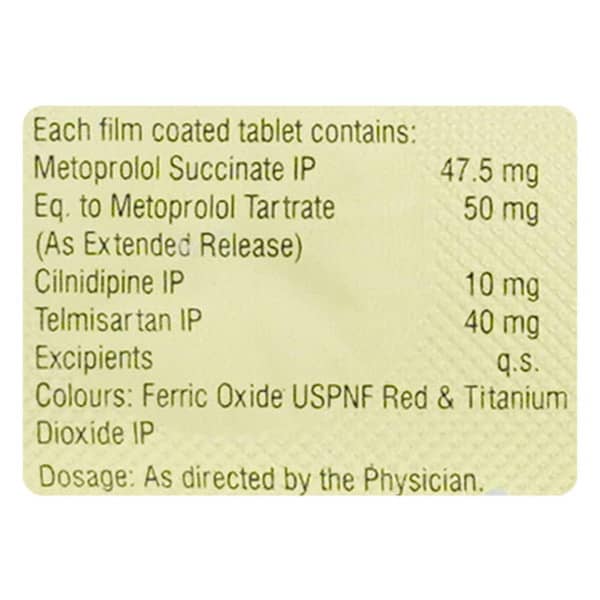 Telista Mcl 50mg Strip Of 10 Tablets