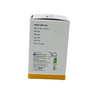 Wempacli 260mg Vial Of 43.4ml Injection