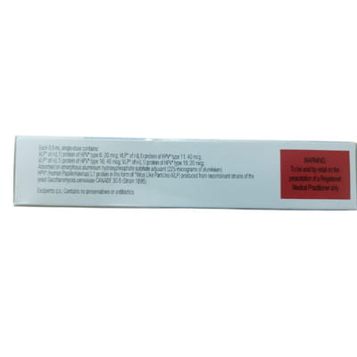 Gardasil Pre Filled Syringe Of 0.5ml Vaccine