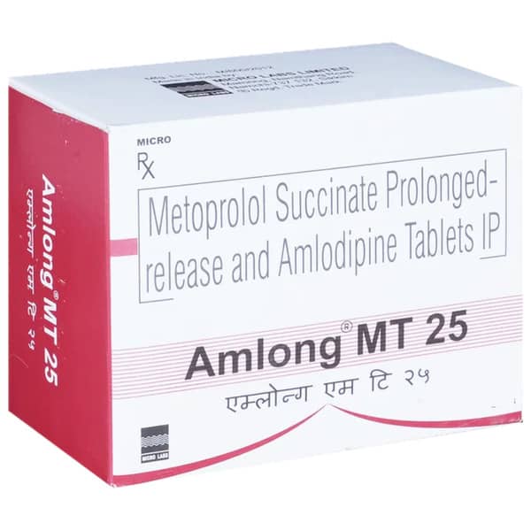 Amlong Mt 25/2.5mg Strip Of 15 Tablets