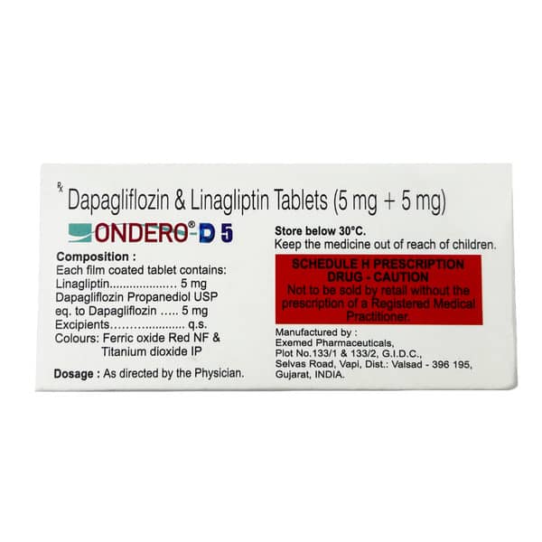 Ondero D 5mg Strip Of 10 Tablets