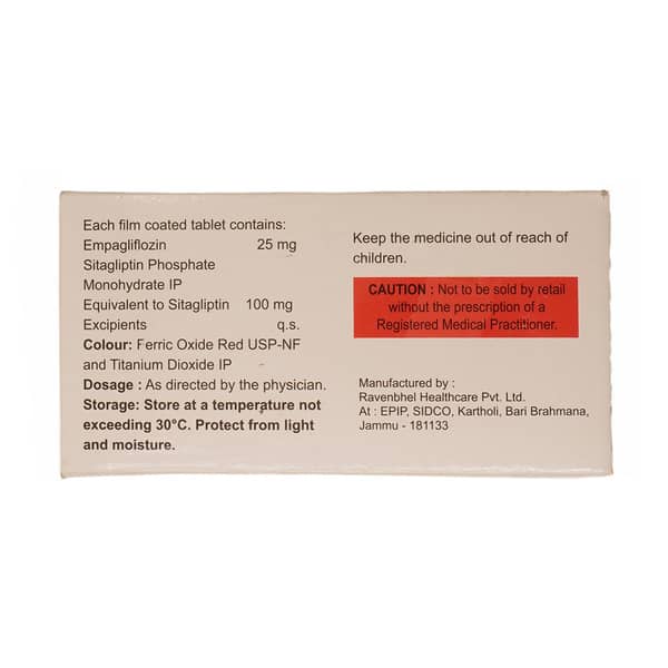 Empaone S 25/100mg Strip Of 10 Tablets