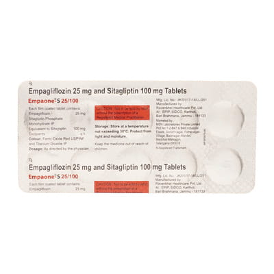 Empaone S 25/100mg Strip Of 10 Tablets