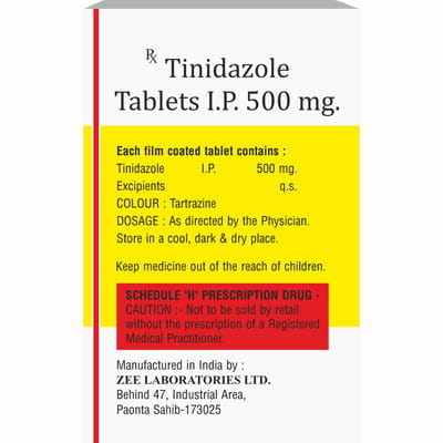 Tinizox 500mg Strip Of 10 Tablets
