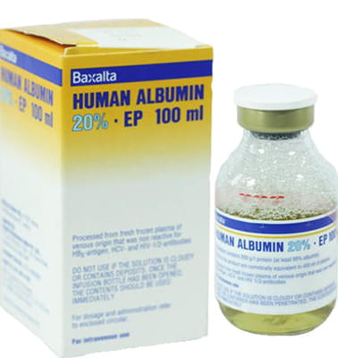 Baxalta Human Albumin 20% Vial Of 100ml Injection