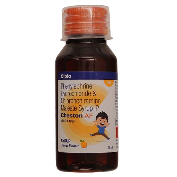 Cheston Af New Orange Flavour Bottle Of 60Ml Syrup