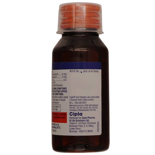 Cheston Af New Orange Flavour Bottle Of 60Ml Syrup