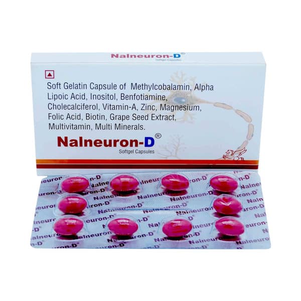 Nalneuron D Strip Of 10 Capsules