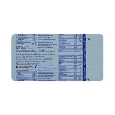 Nalneuron D Strip Of 10 Capsules
