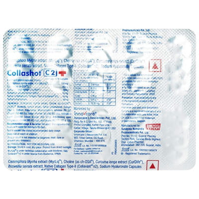 Collashot C2 Plus Strip Of 10 Capsules
