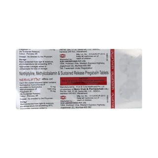 Nervilift Nt Strip Of 10 Tablets