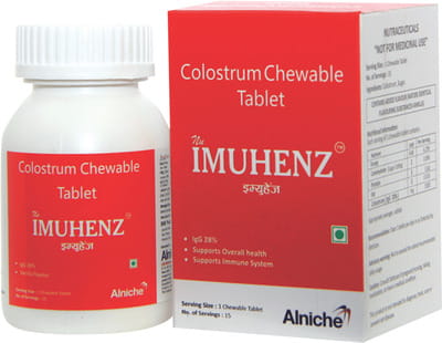 Nu Imuhenz Bottle Of 15 Chewable Tablets