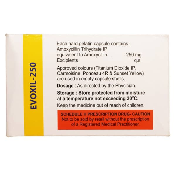 Evoxil 250Mg Strip Of 10 Capsules