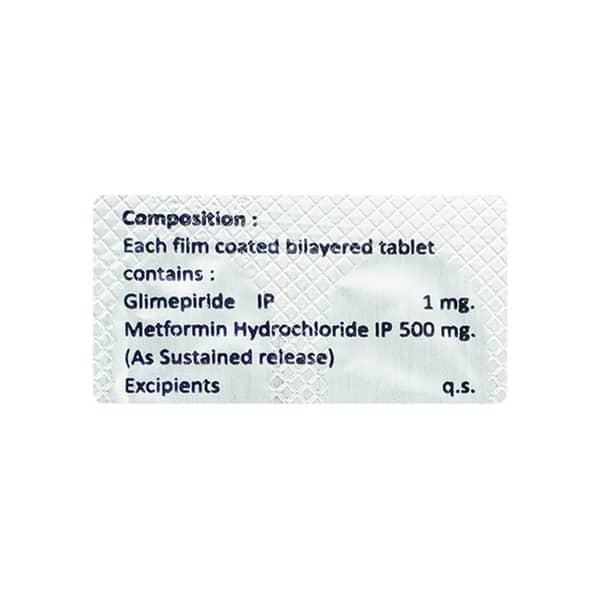Mepride Mf 1mg Strip Of 15 Tablets