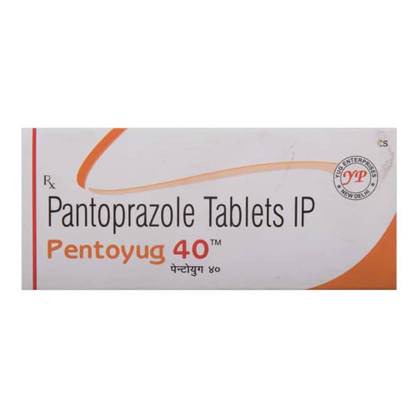 Pentoyug 40Mg Strip Of 10 Tablets