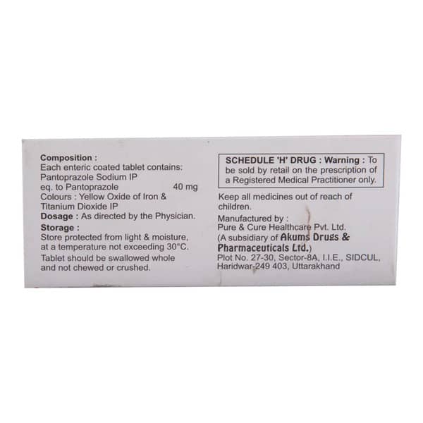 Pentoyug 40Mg Strip Of 10 Tablets