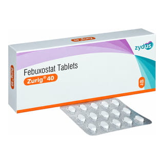 Zurig 40Mg Strip Of 15 Tablets