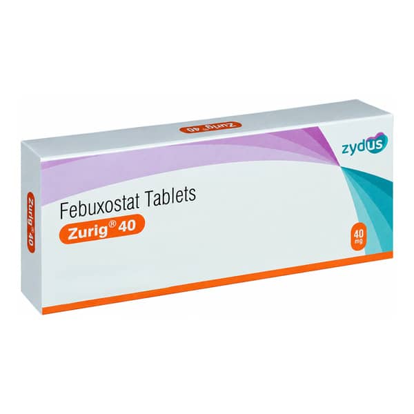 Zurig 40Mg Strip Of 15 Tablets