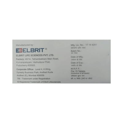 Telbrit 20mg Strip Of 15 Tablets