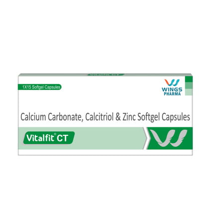 Vitalfit Ct Strip Of 15 Softgel Capsules
