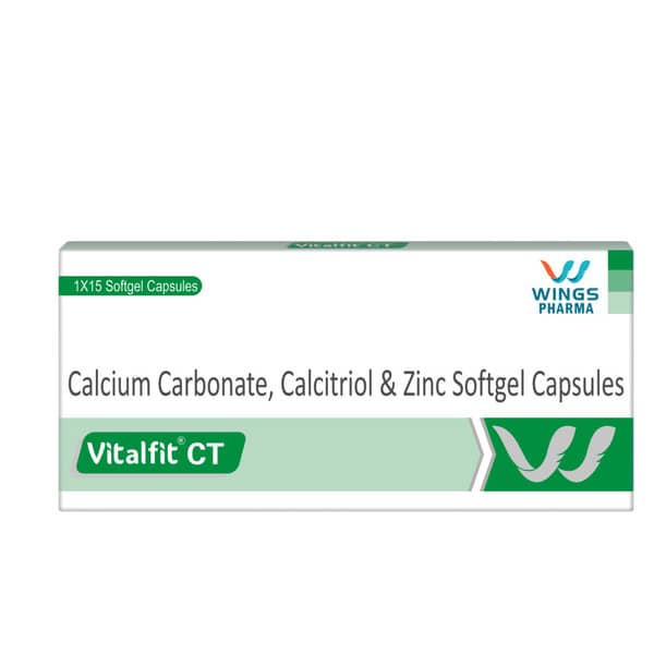 Vitalfit Ct Strip Of 15 Softgel Capsules