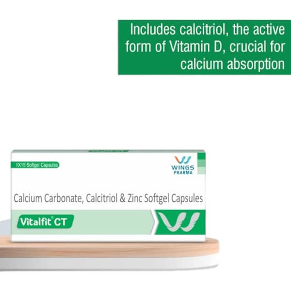 Vitalfit Ct Strip Of 15 Softgel Capsules