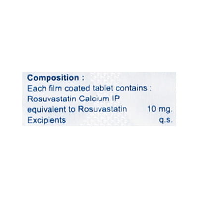 Zurvast 10mg Strip Of 10 Tablets