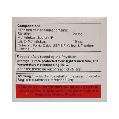 Bilamax M Strip Of 10 Tablets