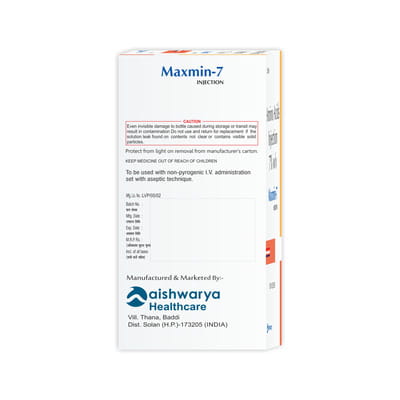 Maxmin 7% Bottle Of 200ml Injection