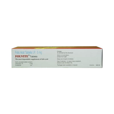 Folip 5mg Strip Of 10 Tablets