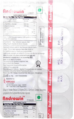 Androwin Strip Of 10 Capsules