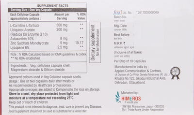 Androwin Strip Of 10 Capsules