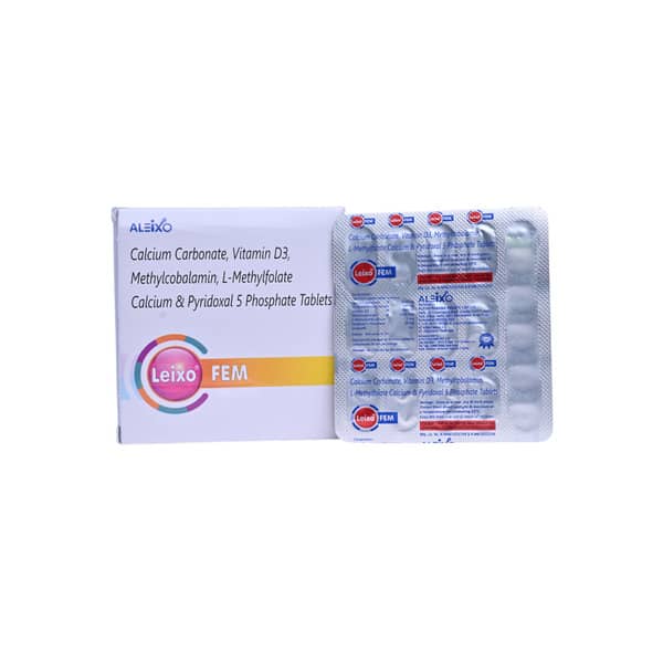Leixo Fem Strip Of 15 Tablets