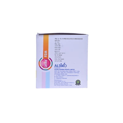 Leixo Fem Strip Of 15 Tablets