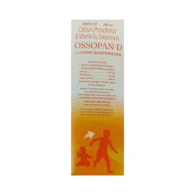 Ossopan D Mango Flavour Bottle Of 200ml Suspension