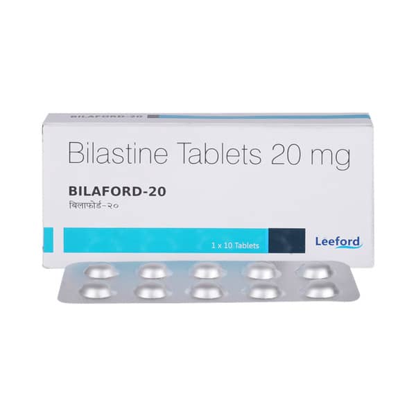 Bilaford 20mg Strip Of 10 Tablets