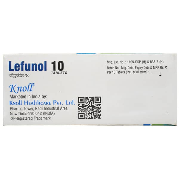 Lefunol 10Mg Strip Of 10 Tablets