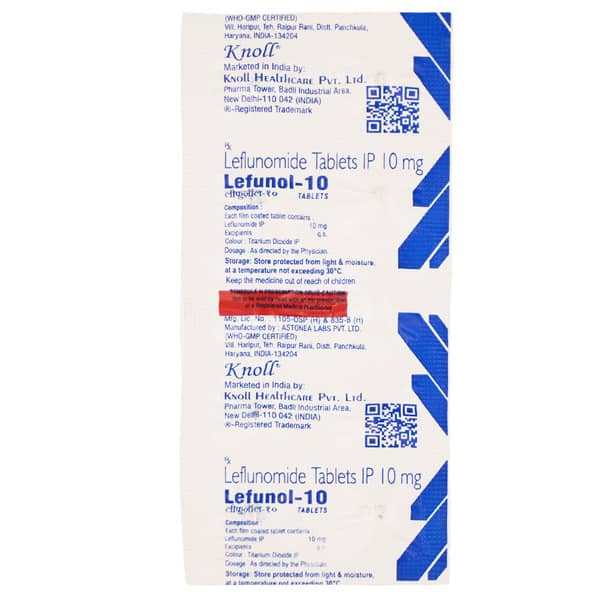 Lefunol 10Mg Strip Of 10 Tablets