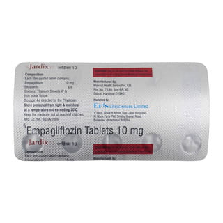 Jardix 10Mg Strip Of 10 Tablets