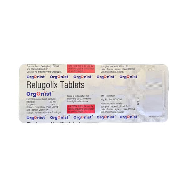 Orgonist 120Mg Strip Of 10 Tablets