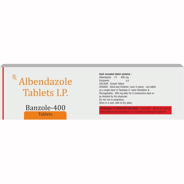 Banzole 400Mg Strip Of 1 Tablet