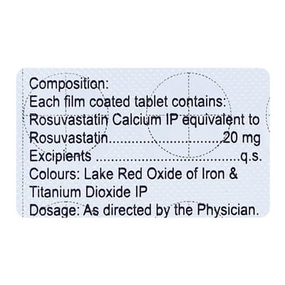 Crevast 20mg Strip Of 15 Tablets