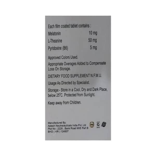 Melosleep L Bottle Of 10 Tablets