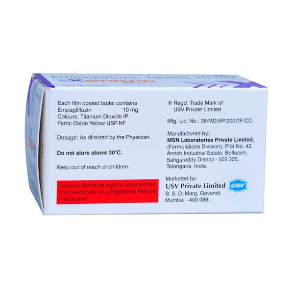 Xenia 10mg Strip Of 10 Tablets