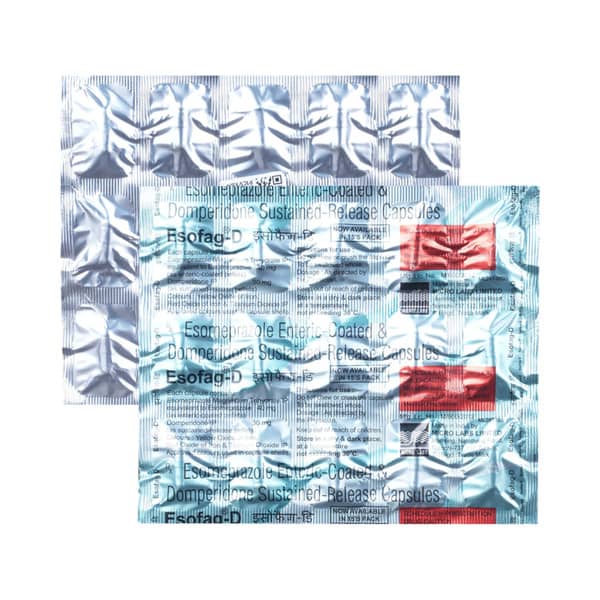 Esofag D Strip Of 15 Capsules